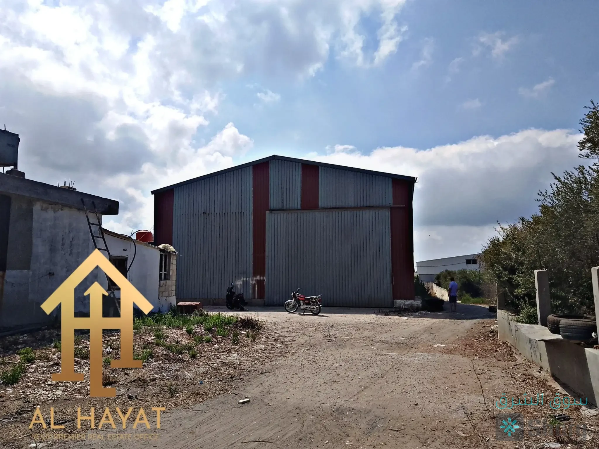 ارض للبيع مع هنكار